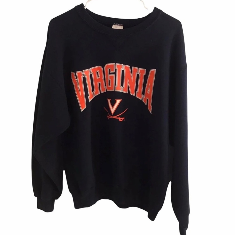 Vintage Virginia navy blue sweatshirt